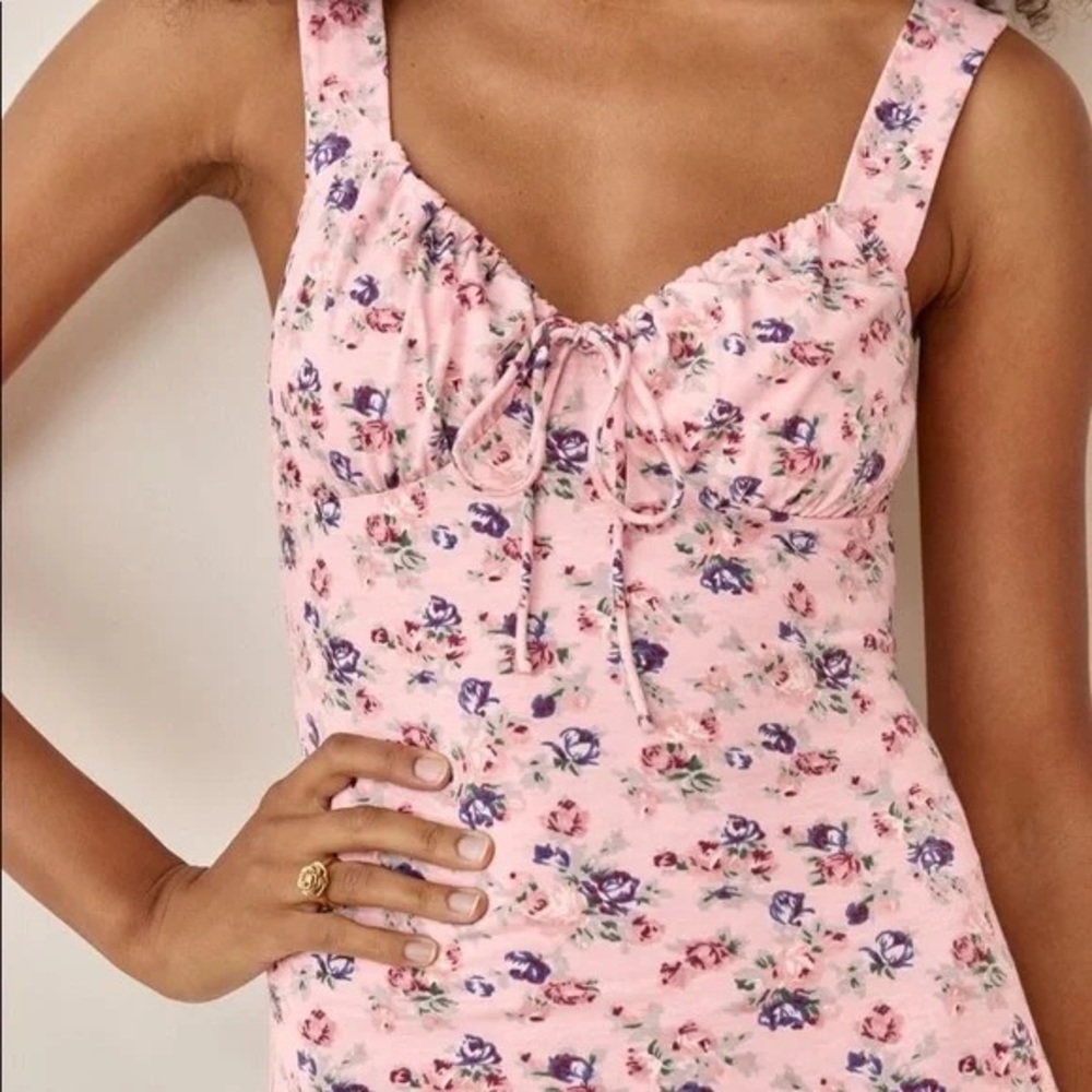 Reformation Nevada Mini Dress - Blossom